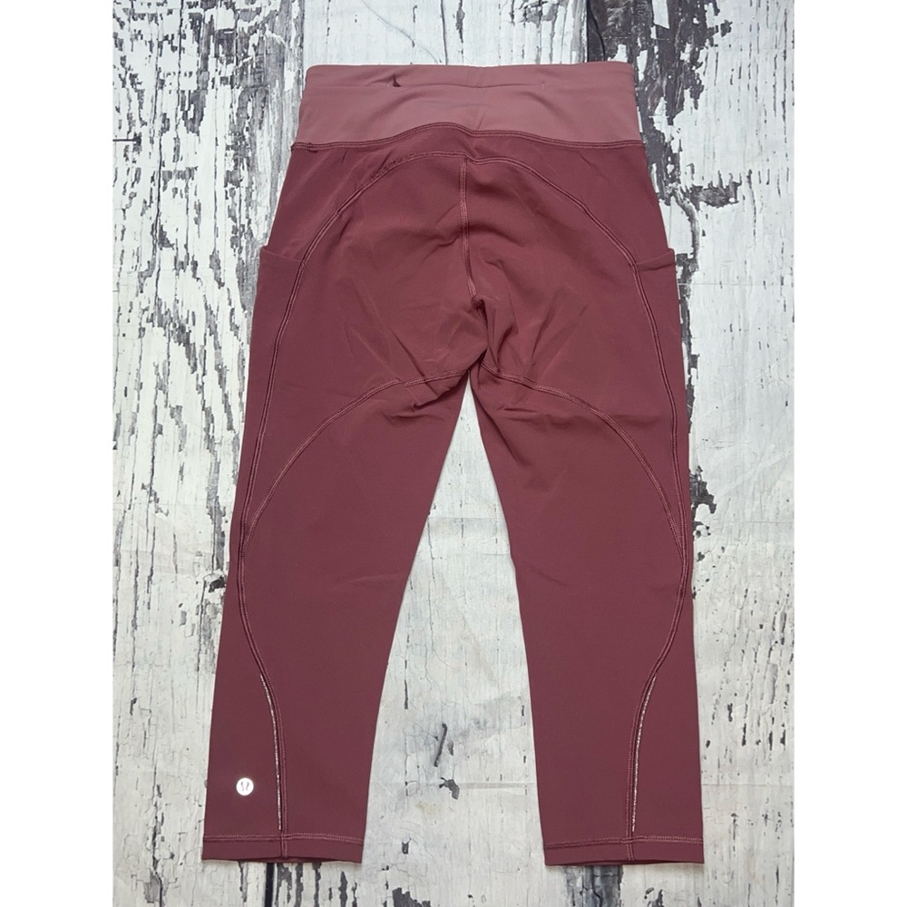 Lululemon - Dusty Rose - Capri Leggings - Size 4